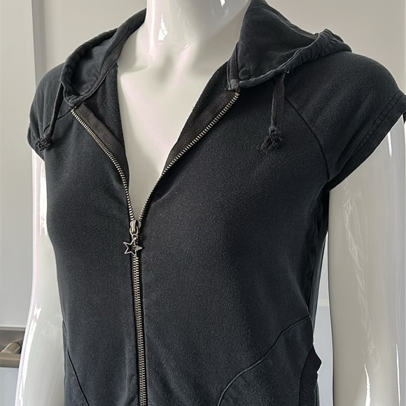 Cotton Jersey Ruched Tunic Dress - Picture 4 of 17